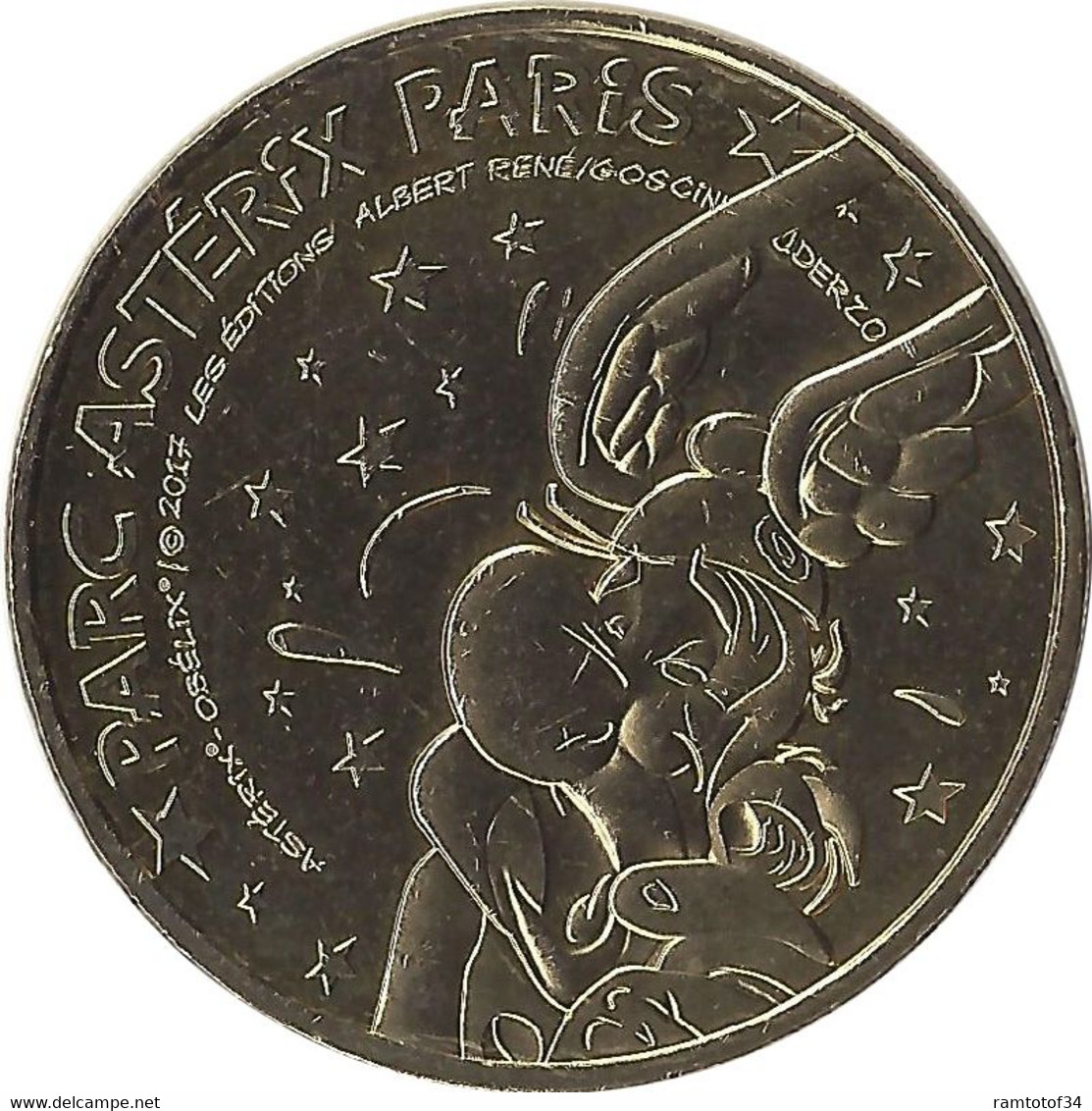 2017 MDP205 - PLAILLY - Parc Astérix 19 (Astérix 4) / MONNAIE DE PARIS - 2015