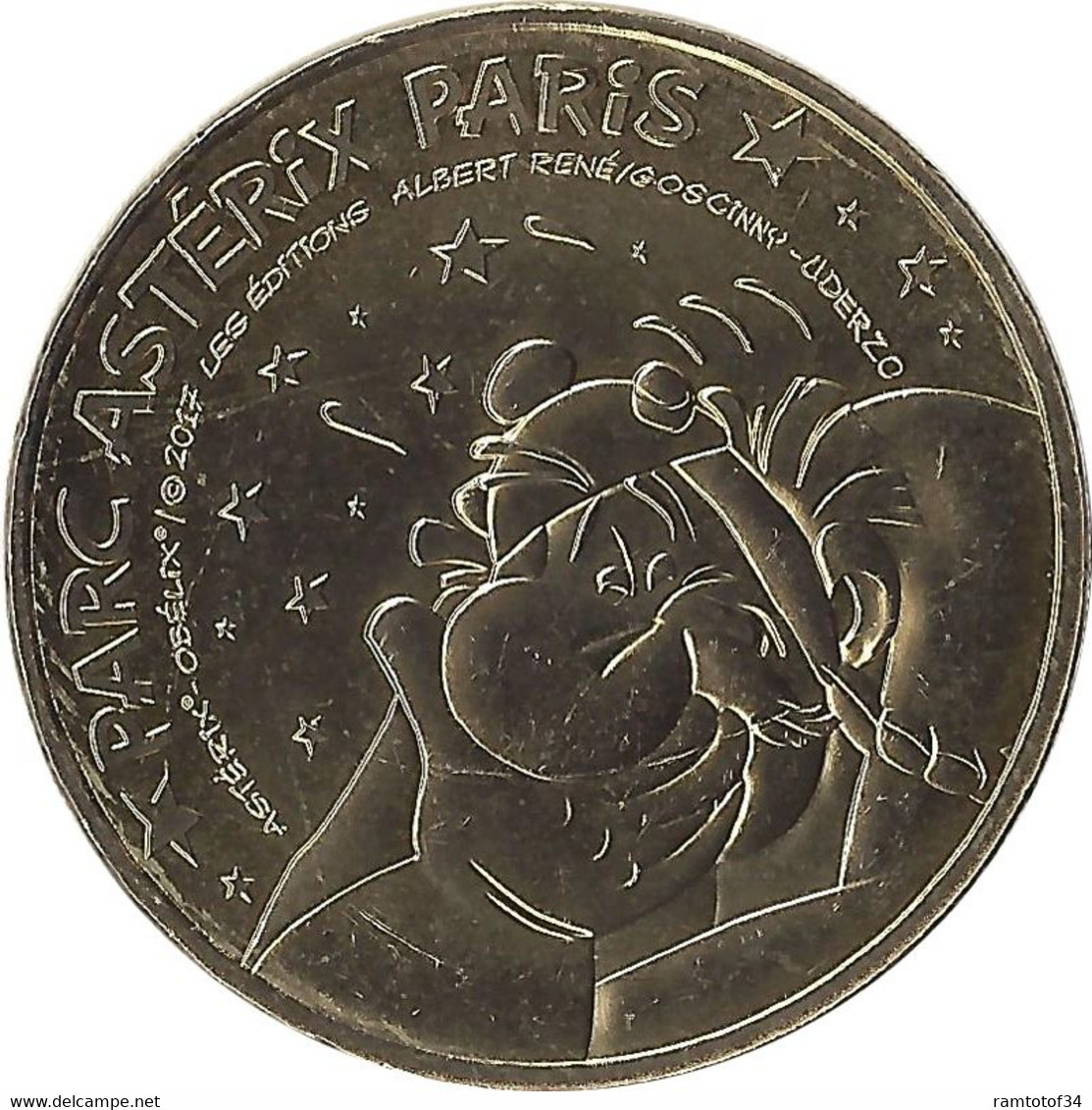 2017 MDP208 - PLAILLY - Parc Astérix 22 (Obélix 4) / MONNAIE DE PARIS - 2017