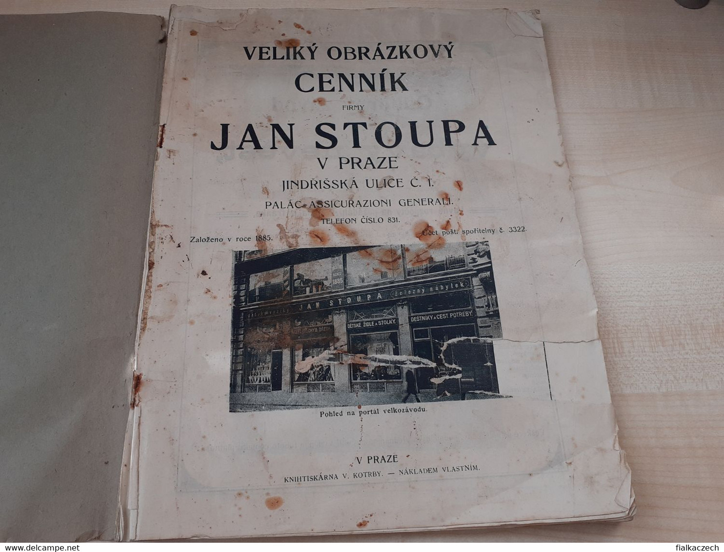 Old Catalog, Catalogue, Czechoslovakia, Jan Stoupa, Prague, Praha, Furniture, Chair, Fabric, Material, Table, Bed... - Huis & Decoratie