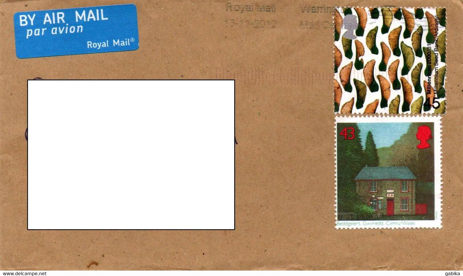 Great Britain 2012, Air Mail Letter - Cartas & Documentos