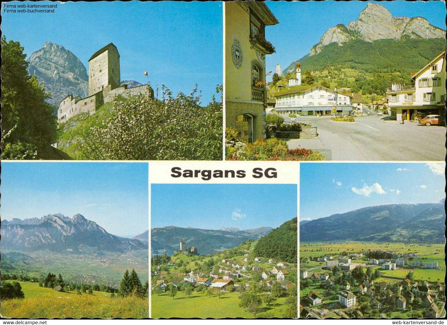 1043654 Sargans Mehrbildkarte - Sargans