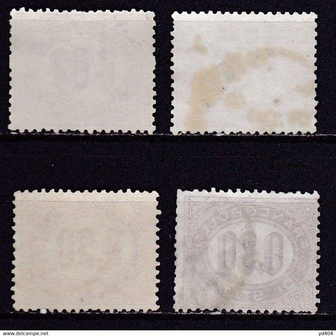 IT300 – ITALY - ITALIE – OFFICIAL – 1875 – NUMERAL VALUE – SG # O21/4 USED 16,50 € - Service