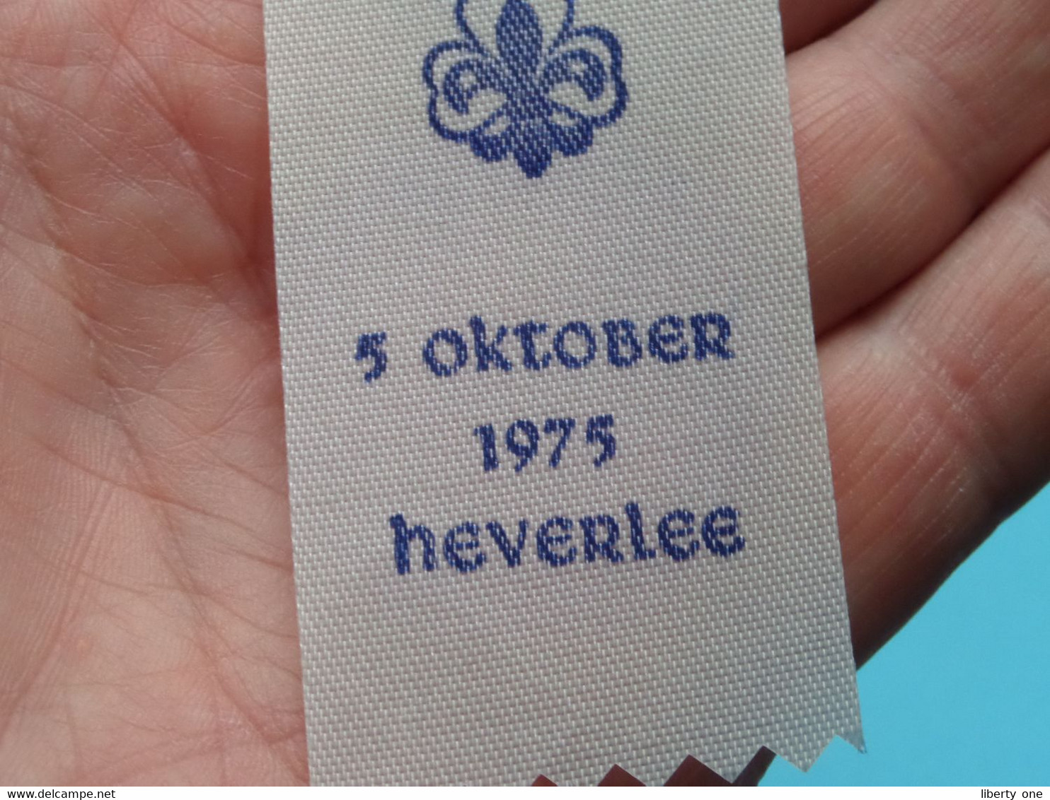 HEVERLEE 1975 ( 2de Jaarontmoeting ) Wimpel () SCOUTS ( Zie / See / Voir Photo ) V.O.S.O.G. ! - Padvinderij