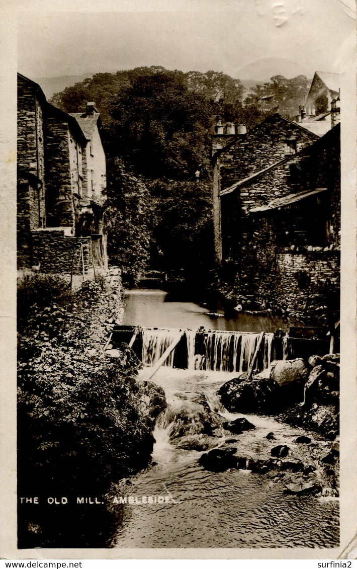 CUMBRIA - AMBLESIDE - THE OLD MILL RP Cu975 - Ambleside