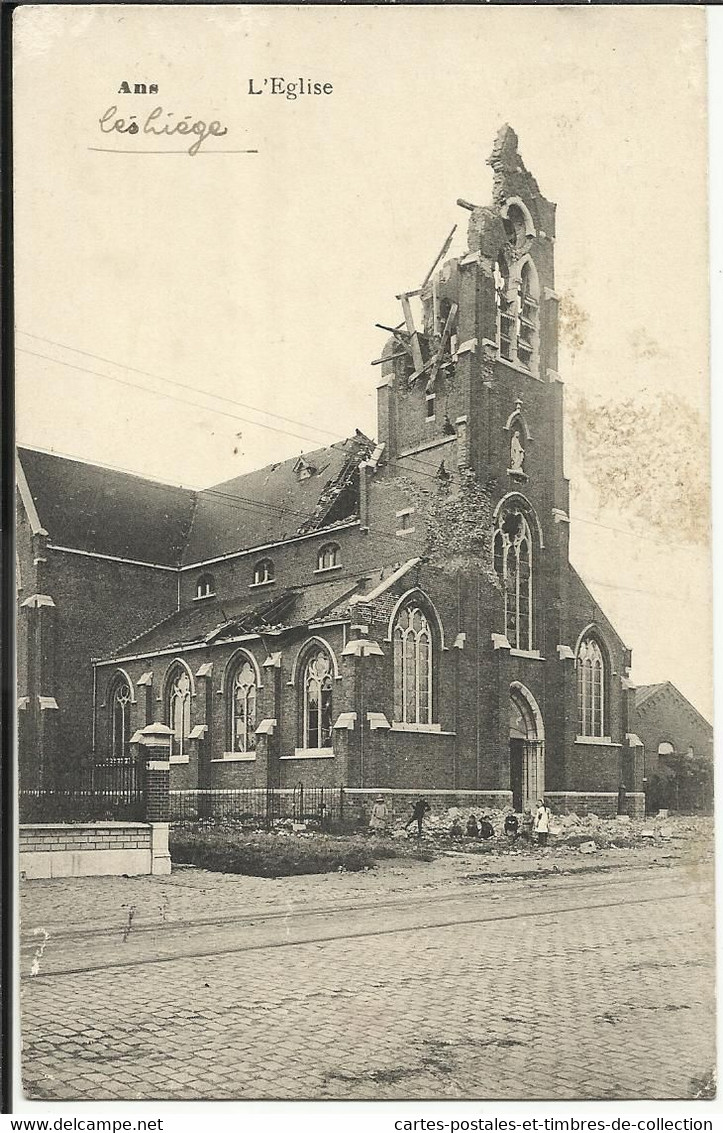 ANS , L' Eglise , 1919 - Ans