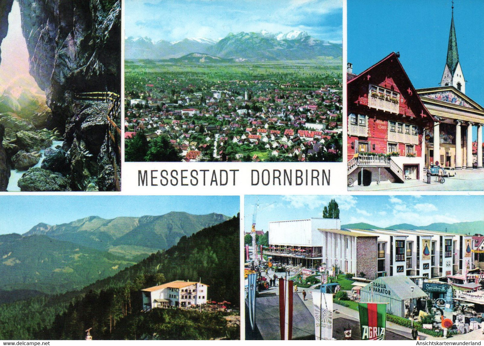 011713  Messestadt Dornbirn  Mehrbildkarte - Dornbirn