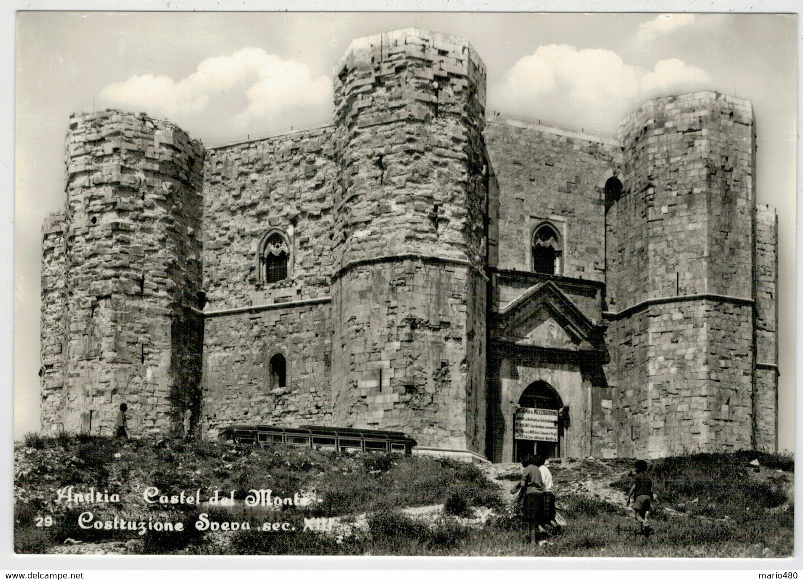 ANDRIA    CASTEL  DEL  MONTE   COSTRUZIONE  SVEVA                (NUOVA) - Andria