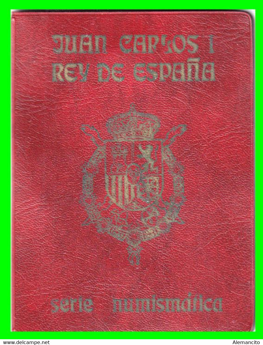 CARTERA 4 VALORES 1980 *80 MUNDIAL ESPAÑA 82 JUAN CARLOS I . SERIE DE COLECCION DE MONEDAS DE JUAN CARLOS I (CARTERA) - Mint Sets & Proof Sets