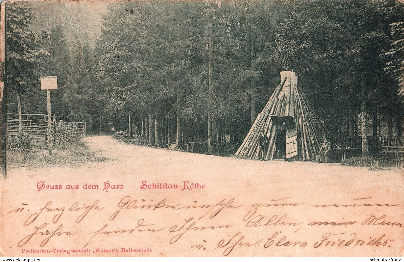 AK Gruß Harz Schildau Köthe Köhlerhütte ? Rosental A Seesen Lautenthal Herrhausen Münchehof Bad Grund Wolfshagen Goslar - Seesen