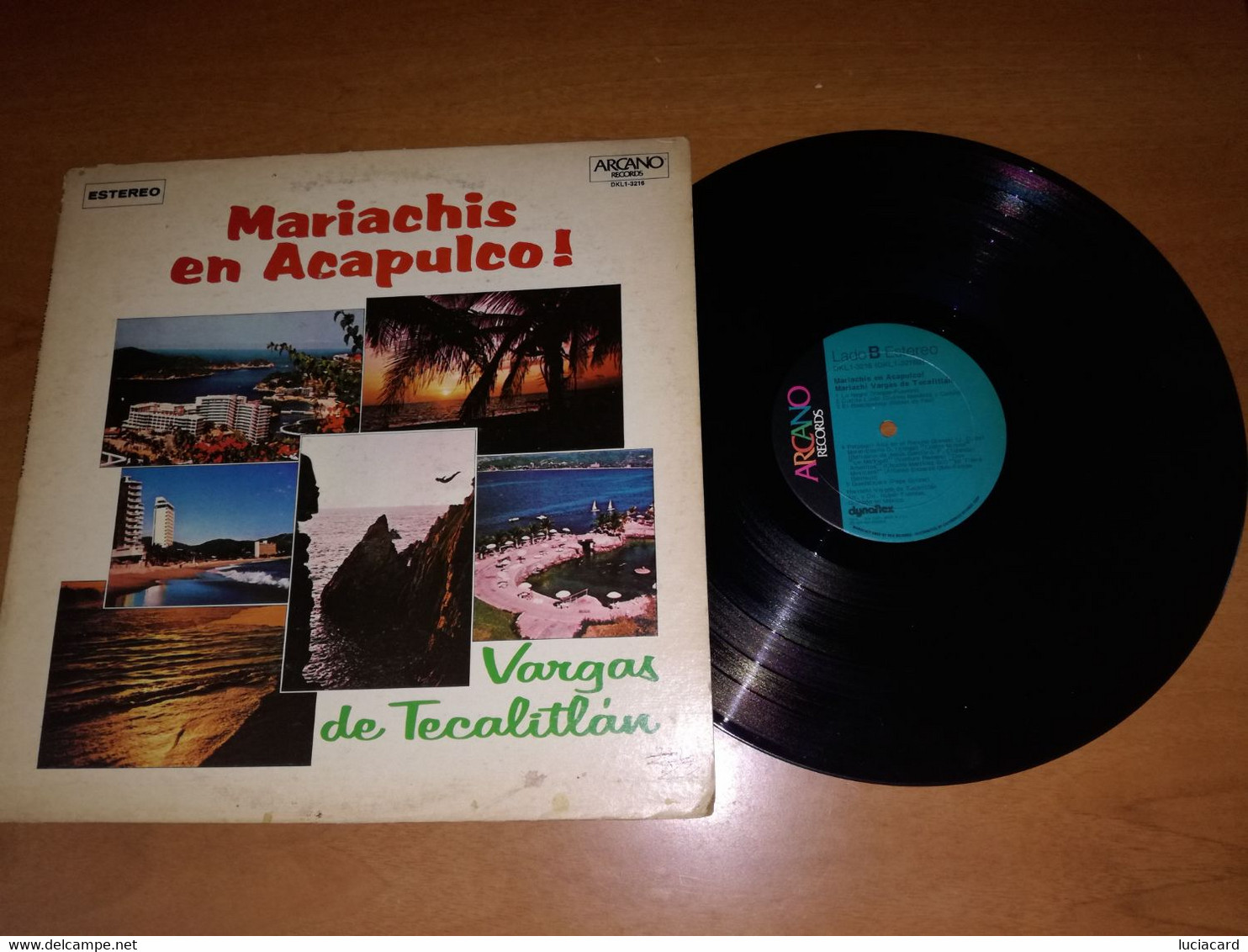 LP MARIACHIS EN ACAPULCO -VARGAS DE TECALITLAN 33 GIRI VINILE VINYL - Andere - Spaans