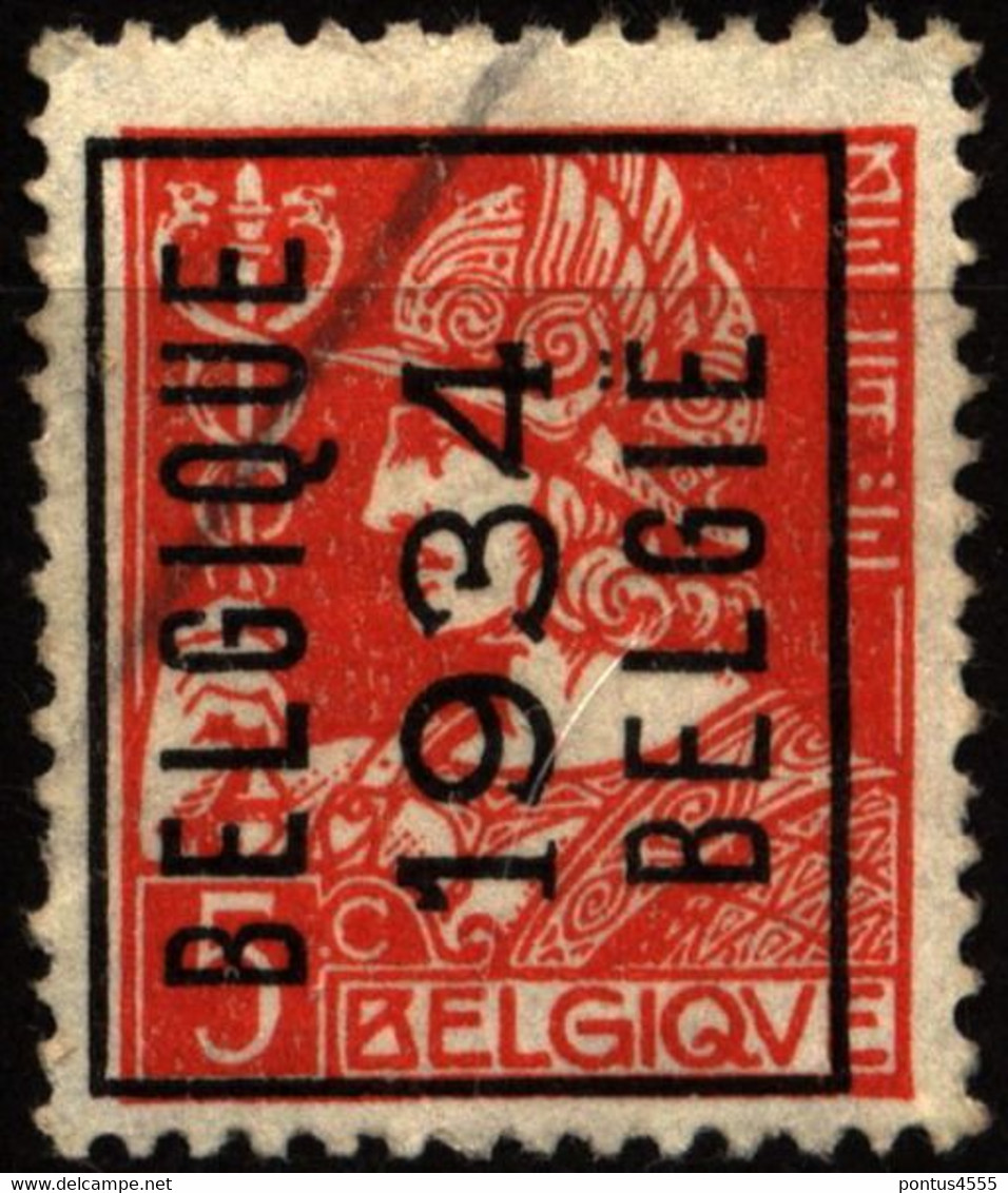 Belgium 1932 Mi 327V.II Mercury PRE278 [precancel] - Typo Precancels 1932-36 (Ceres And Mercurius)