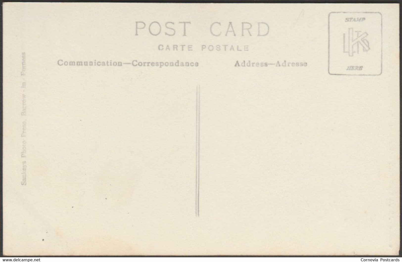 The Nave, Looking West, Carlisle Cathedral, Cumberland, C.1920 - Sankeys RP Postcard - Carlisle