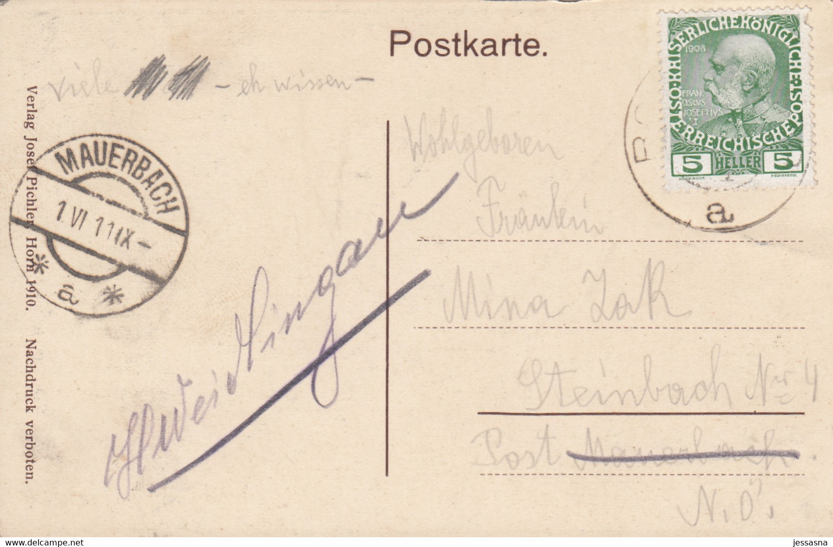 AK - NÖ - Waldviertel - Rosenburg - Ortseinsicht Mit Altem Bahnhof - 1911 - Rosenburg