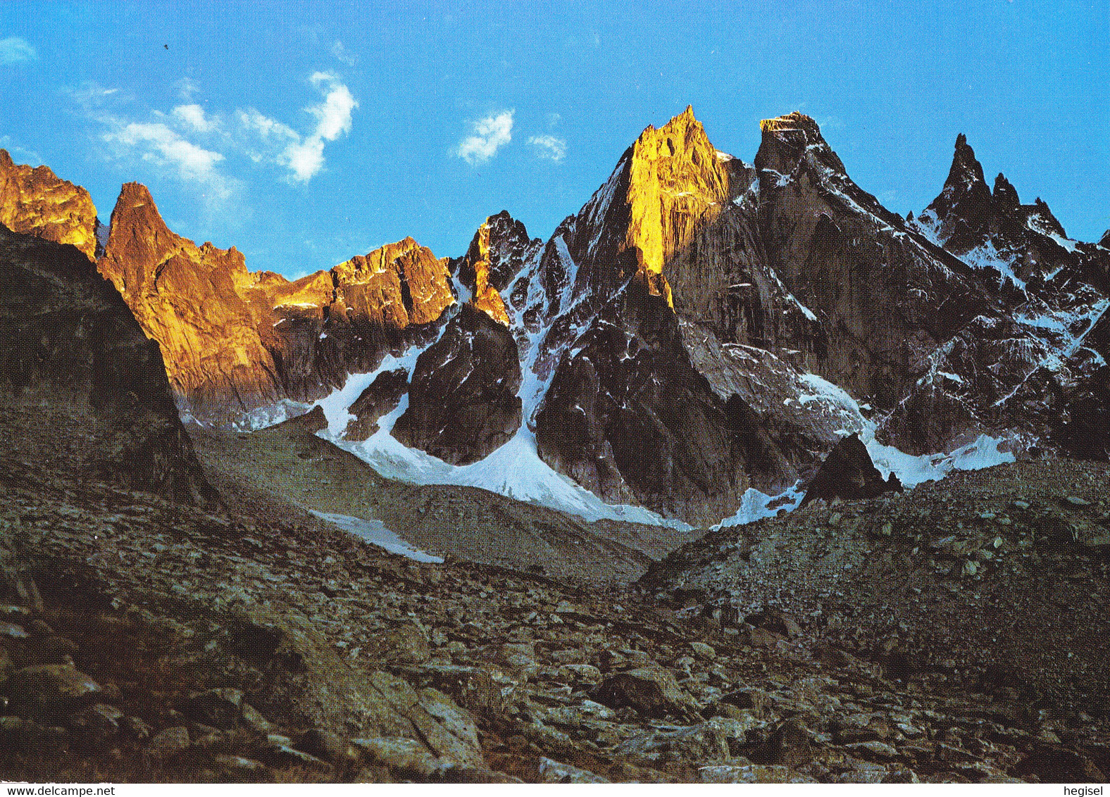 Schweiz, Sciora - Gruppe, Capanna Sciora, Sonnenuntergang, Bernina -  Alpen, Graubünden - Bregaglia