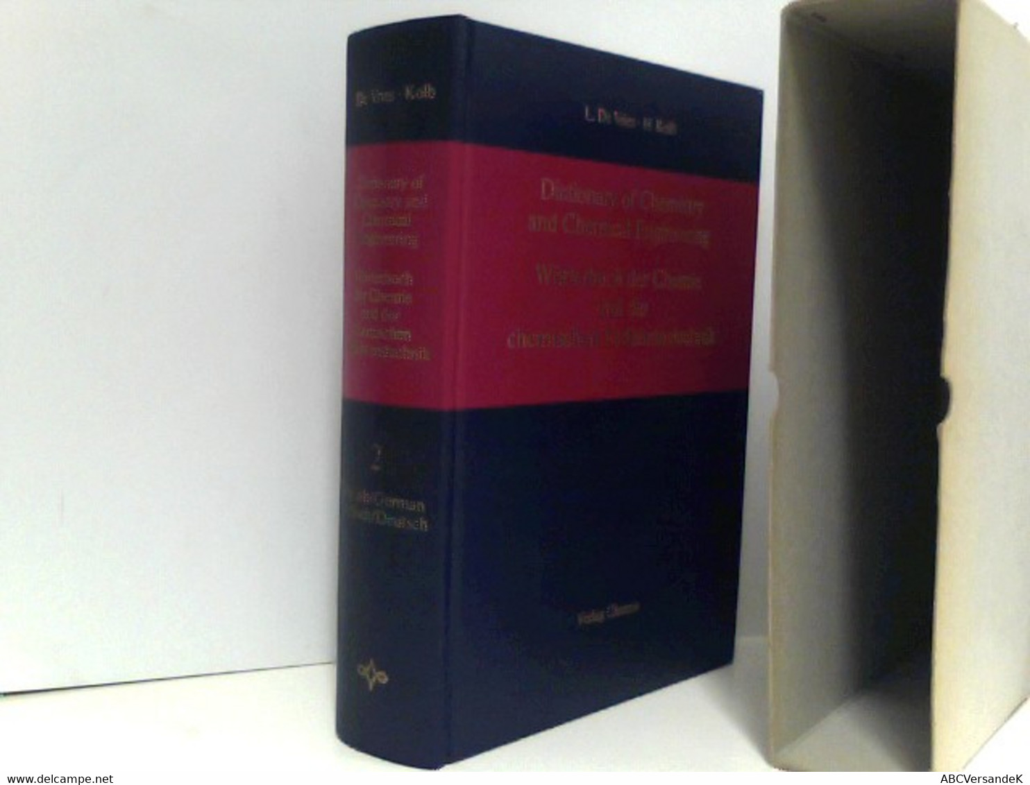 Dictionary Of Chemistry And Chemical Engineering, Wörterbuch Der Chemie Und Der Chemischen Verfahrenstechnik - - Glossaries