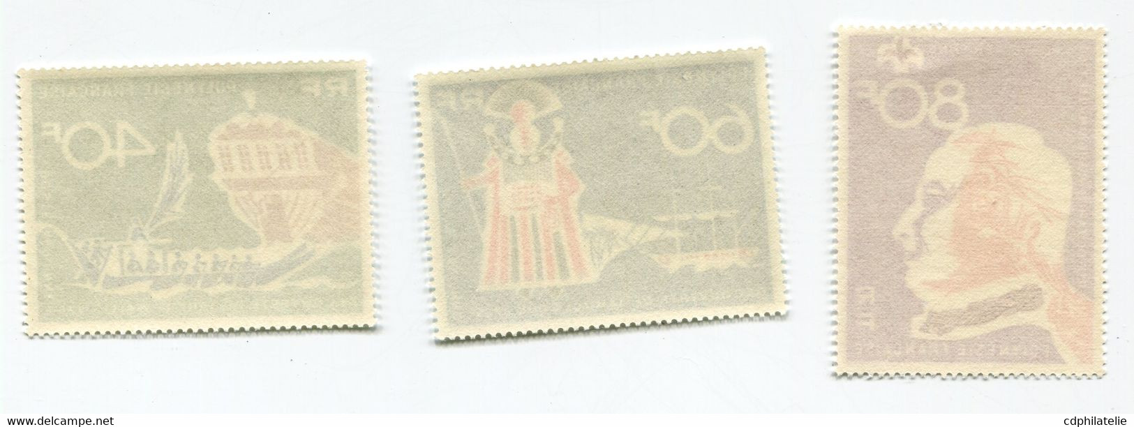 POLYNESIE PA 22 / 24 ** BICENTENAIRE DE LA DECOUVERTE DE TAHITI - Unused Stamps