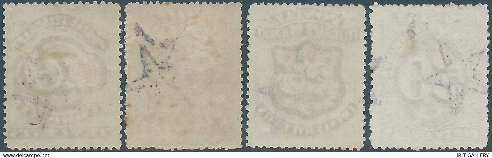 United States,U.S.A, 1885 Postal Telegraph Company,10c, 15c, 25c, And 50c - Mint - Telegraafzegels