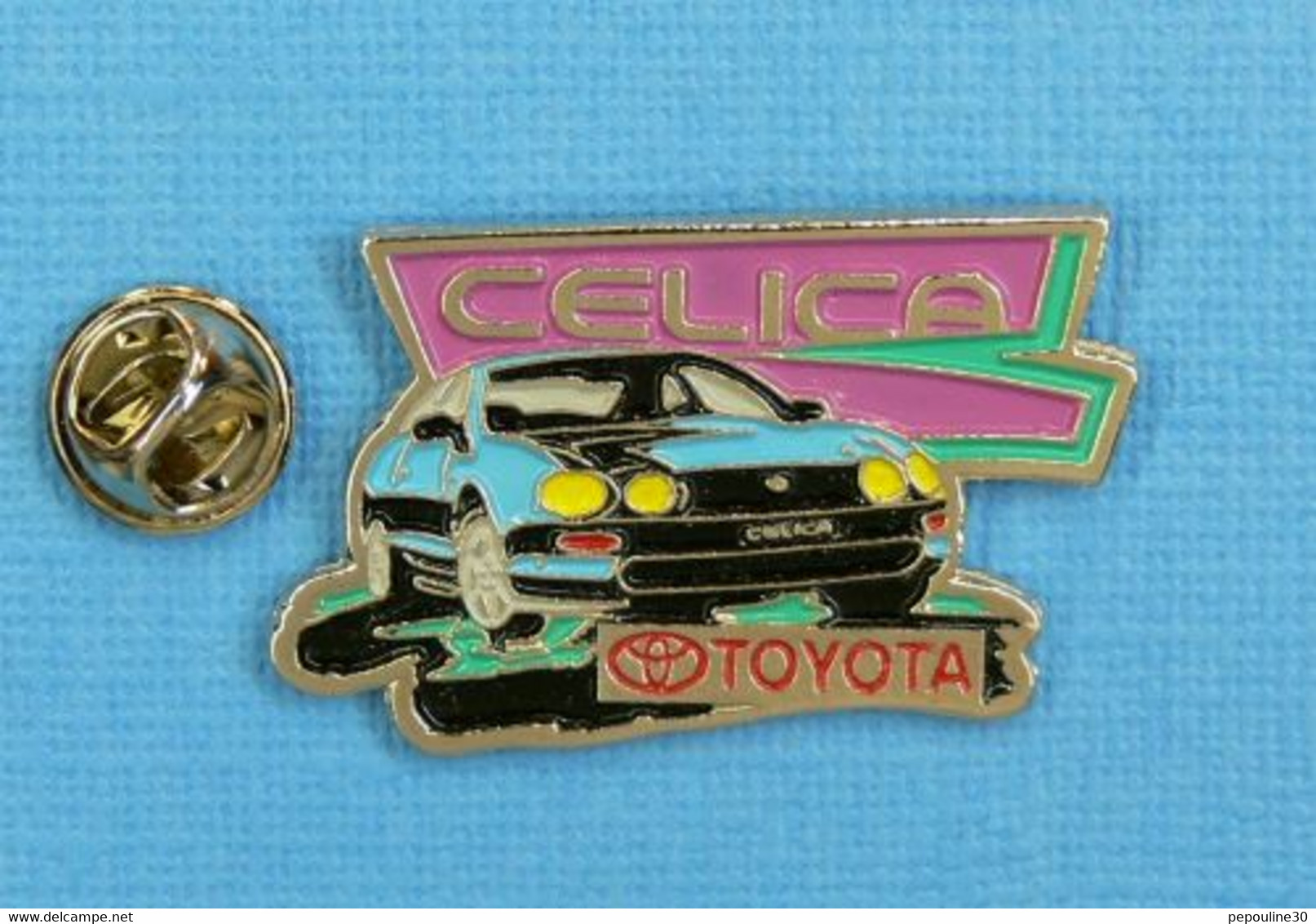 1 PIN'S //  ** TOYOTA CELICA ** . (Promo-Star AG) - Toyota