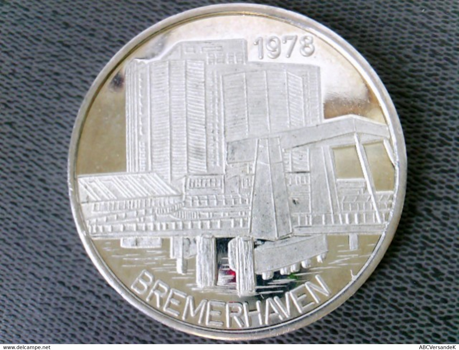 Münzen/ Medaillen: Städtische Sparkasse In Bremerhaven 1904/ Bremerhaven 1978 Silber Wohl Silber - Numismatics