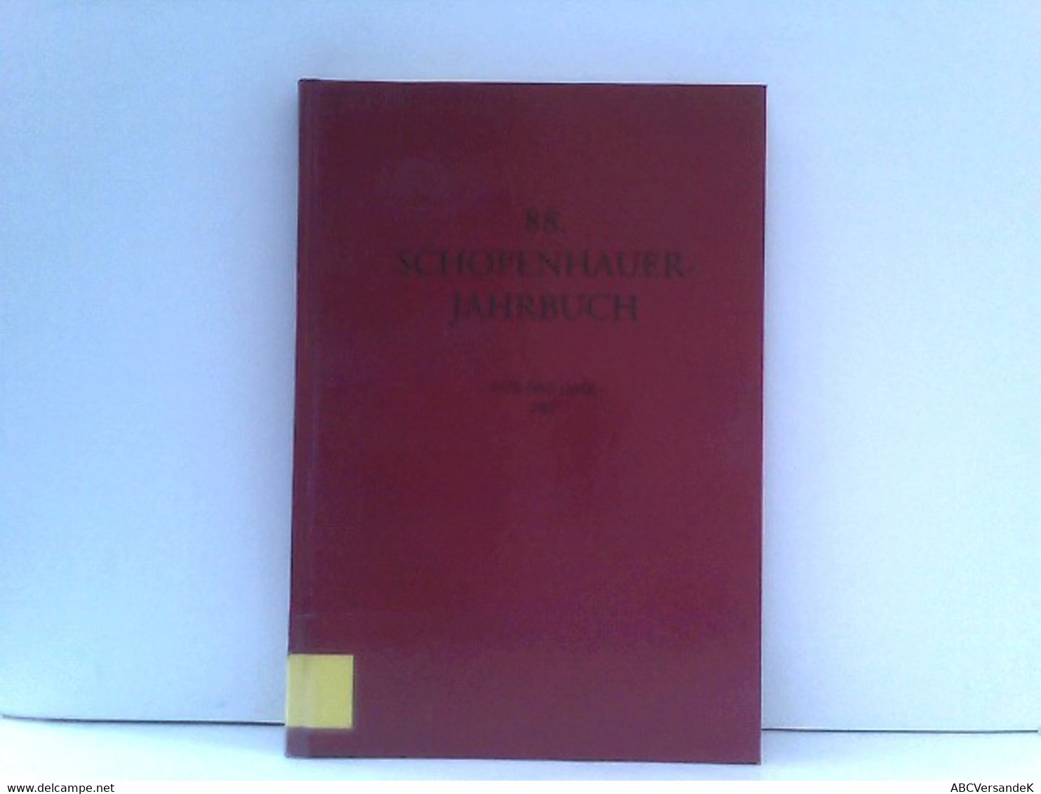 Schopenhauer-Jahrbuch: Für Das Jahr 2007 - Philosophy