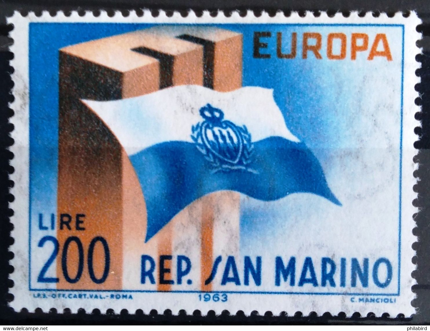 EUROPA 1963 - SAINT MARIN                 N° 604                        NEUF** - 1963