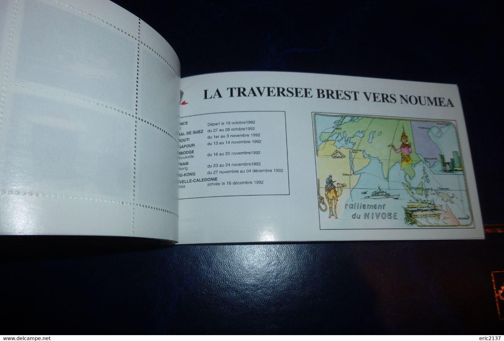 CARNET C668..."FREGATE DE SURVEILLANCE NIVOSE "..(cote Yvert 2022 55 Euros) - Markenheftchen