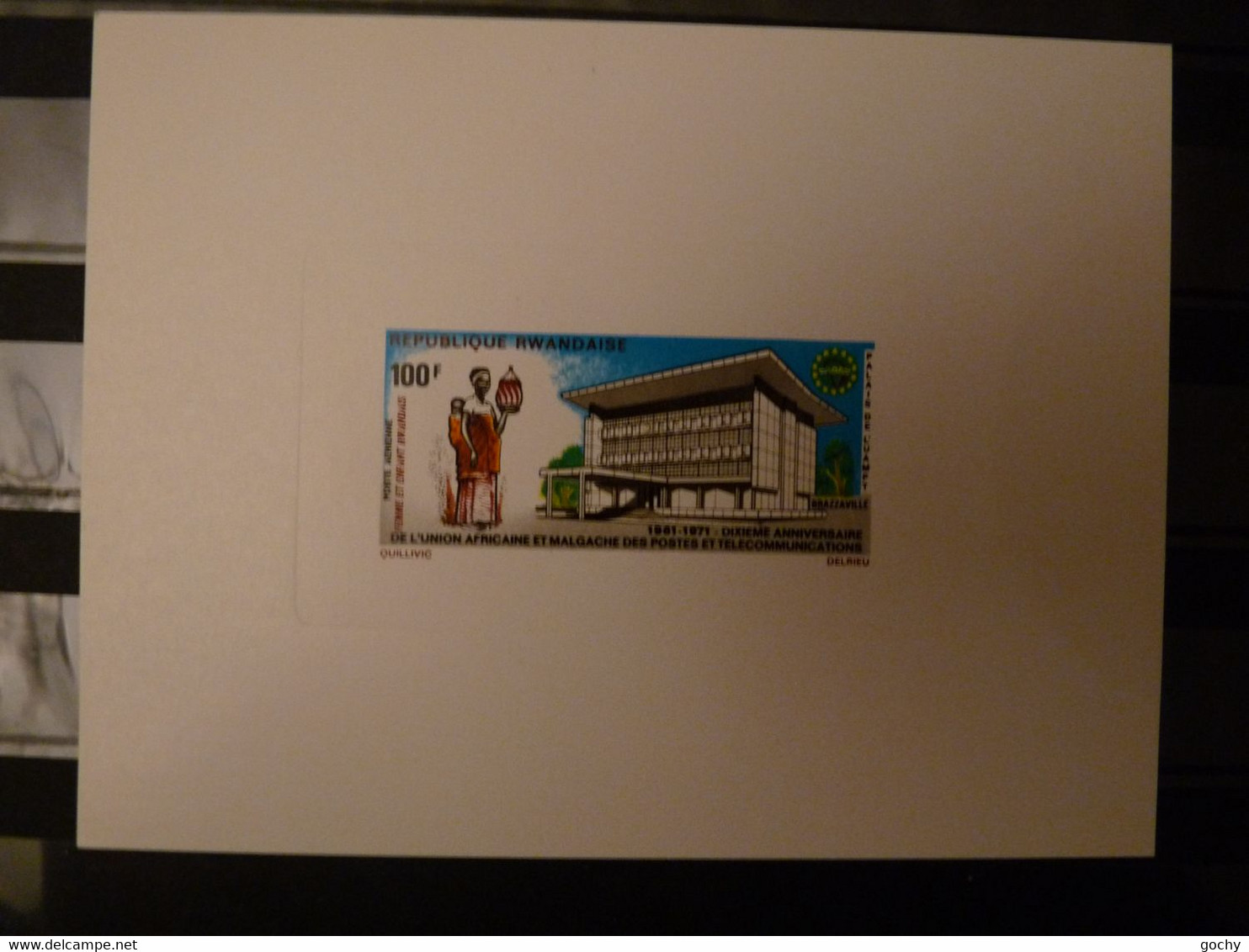 RWANDA : 1971 :    LX-PA8  Cat.: 25€ - Autres & Non Classés