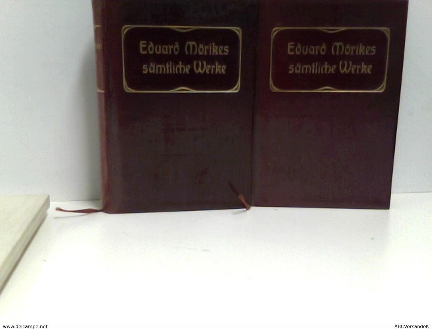 Eduard Mörikes Sämtliche Werke In Sechs Bänden: 4.-6. Band (in 1 Buch): Maler Nolten 1+2-Novellen Und Märchen. - Duitse Auteurs