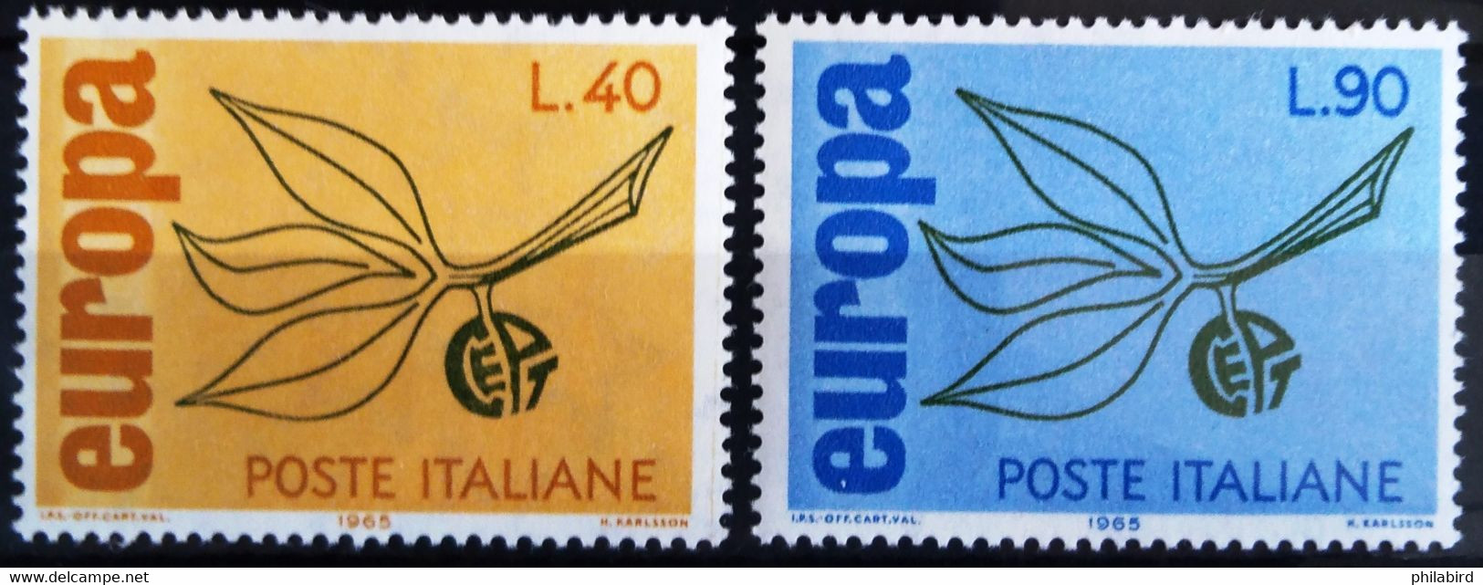 EUROPA 1965 - ITALIE                    N° 928/929                    NEUF** - 1965