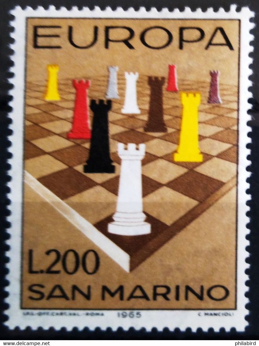 EUROPA 1965 - SAINT MARIN                   N° 654                    NEUF** - 1965