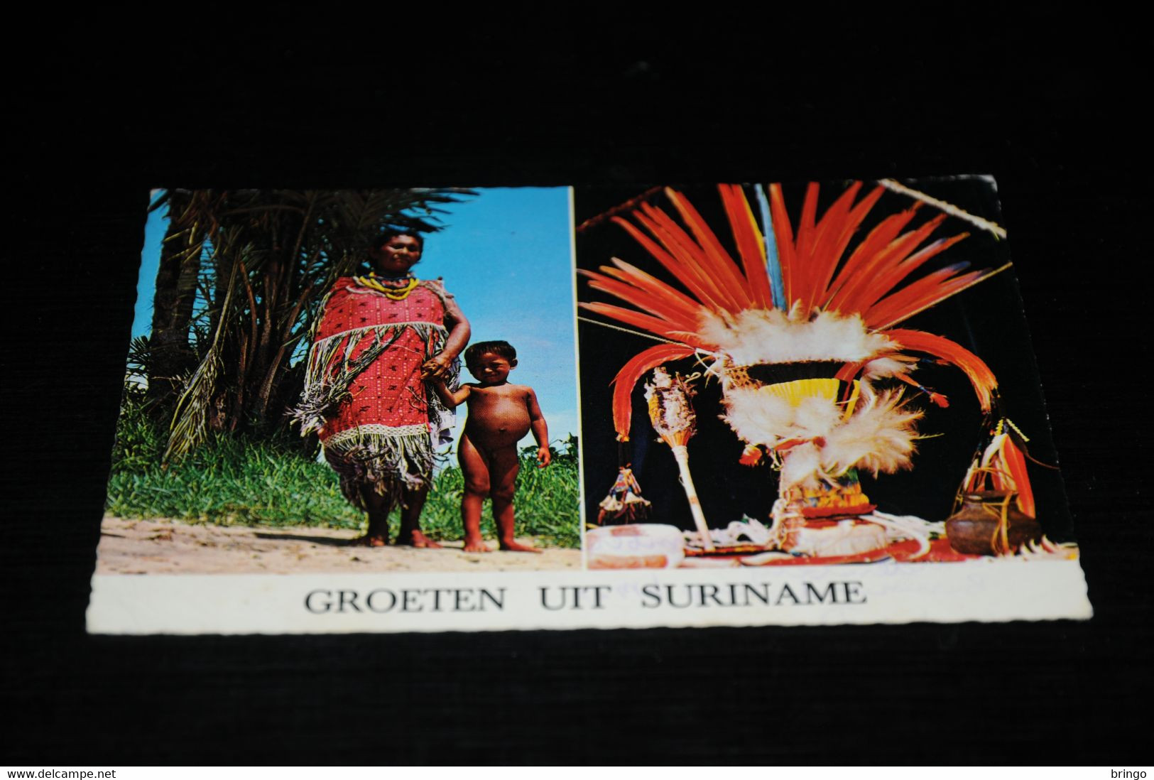 38261-                       SURINAME, TYPISCHE INDIAANSE KLEDERDRACHT - Surinam