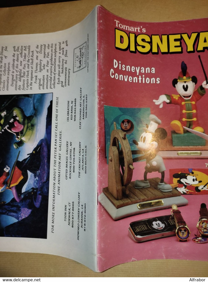 Tomart's DISNEYANA Update N°4 1994 Walt Disney Mickey Donald - Livres Sur Les Collections