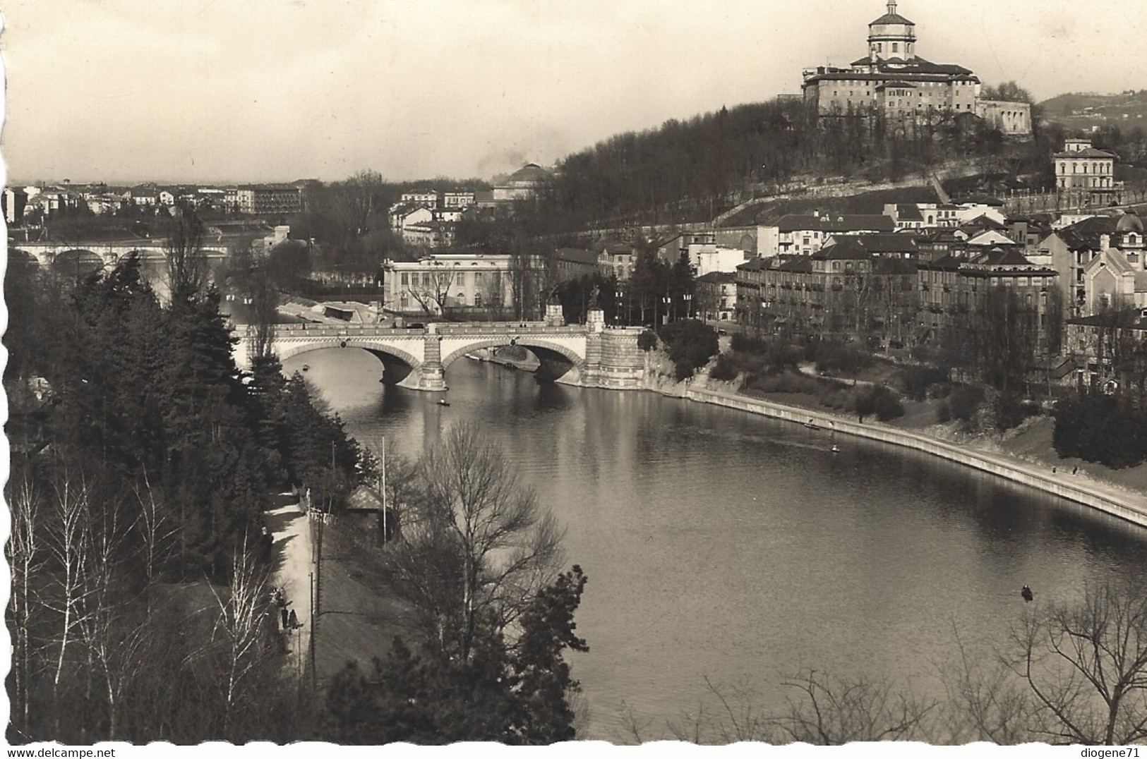 TORINO Il Po E Monte Cappuccini - Fiume Po