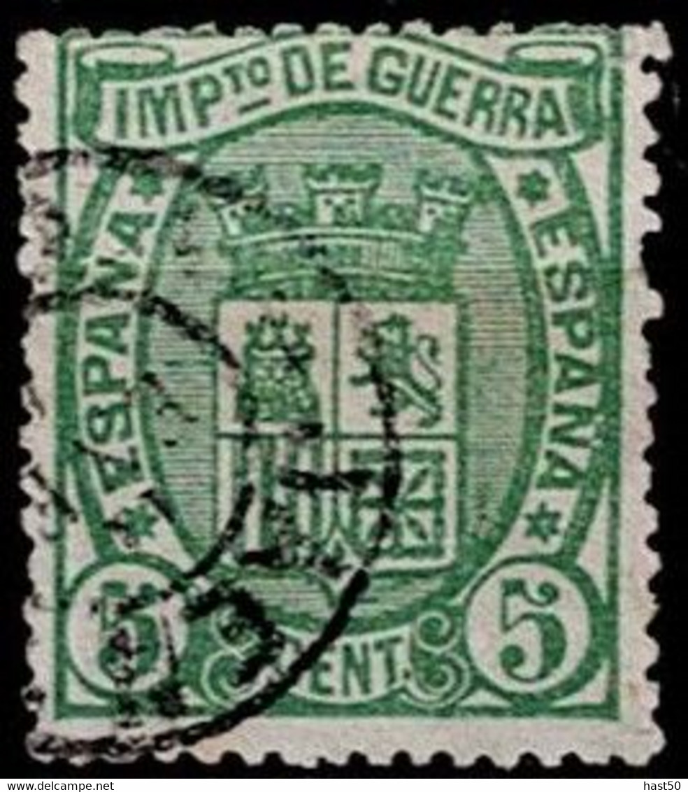 Spanien Spain Espagne - Kriegssteuermarke (EDIFIL 154) 1875 - Gest Used Obl - Usati