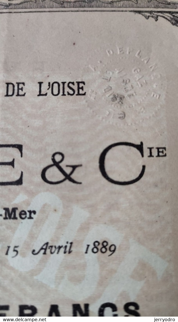 A.DEPLANQUE & Cie - 1889 * - A - C