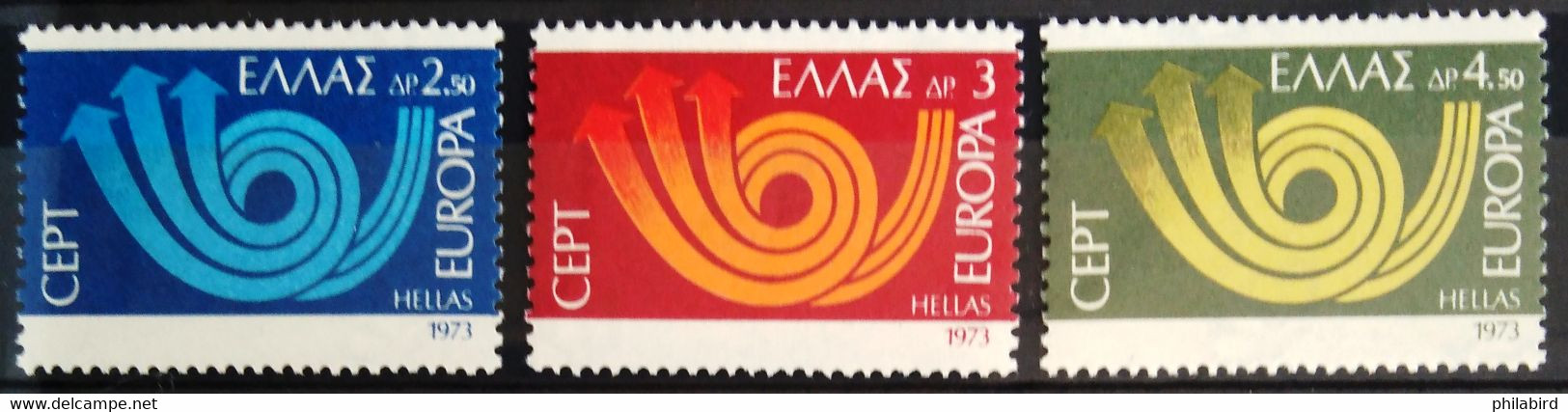 EUROPA 1973 - GRECE                   N° 1125/1127                        NEUF** - 1973