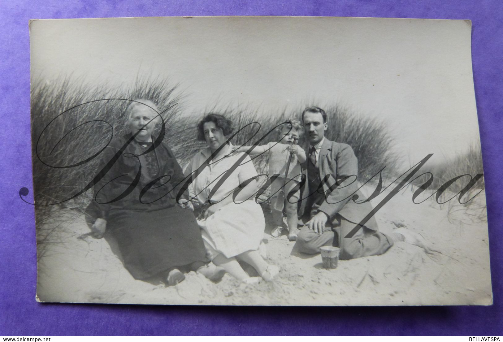 Photo Souvenir De Vacance -aan Zee. Marie Lejeuse E'pouse De Jules Robert-Mode - Watermaal-Bosvoorde - Watermael-Boitsfort