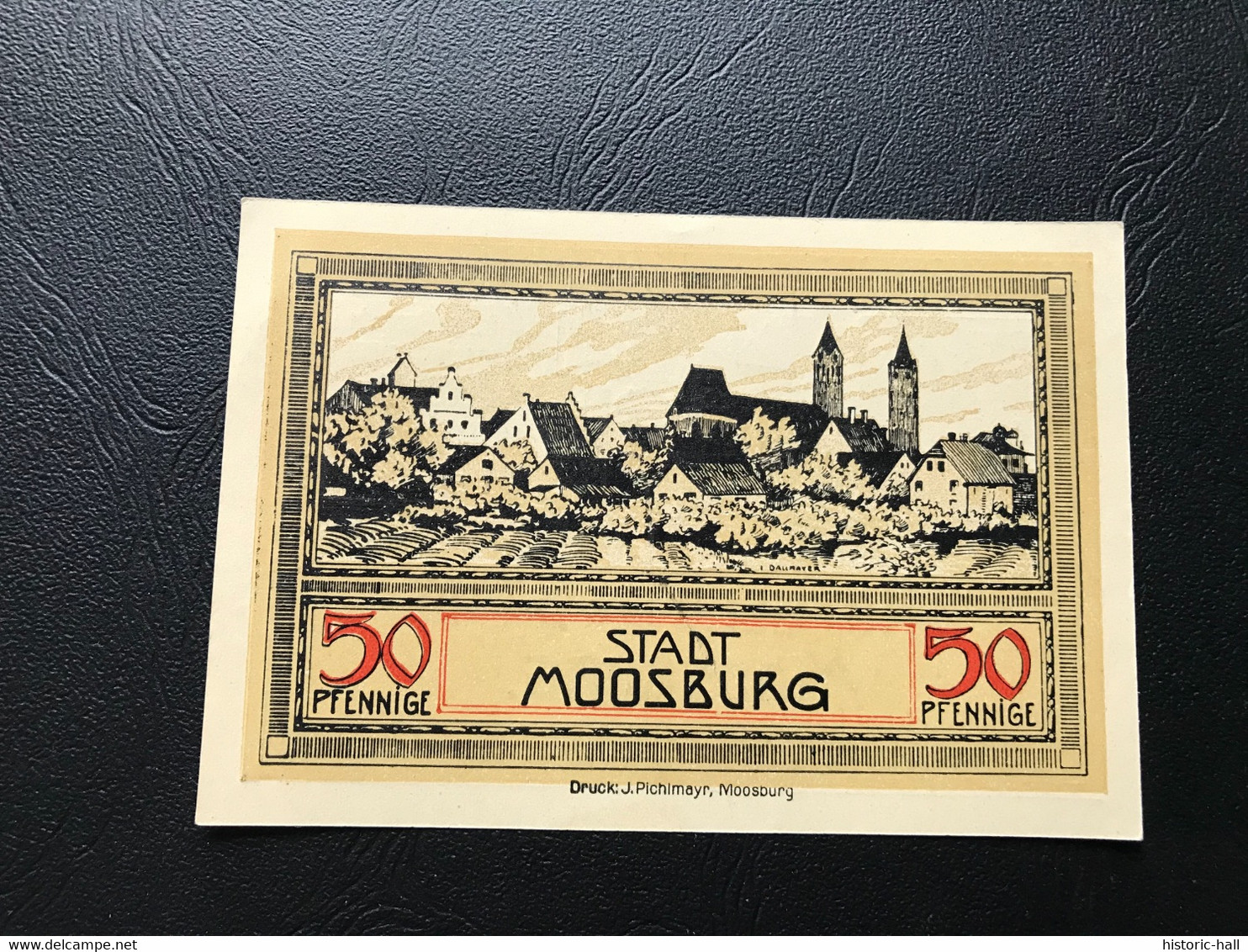 Notgeld - Billet Necéssité Allemagne - 50 Pfennige - Moosburg - 1920 - Non Classés