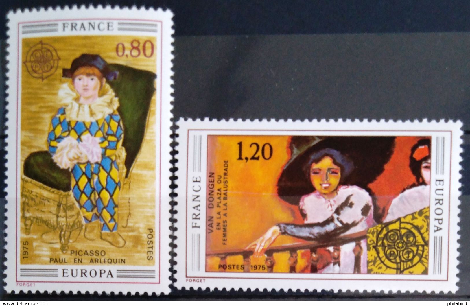 EUROPA 1975 - FRANCE                    N° 1840/1841                        NEUF** - 1975