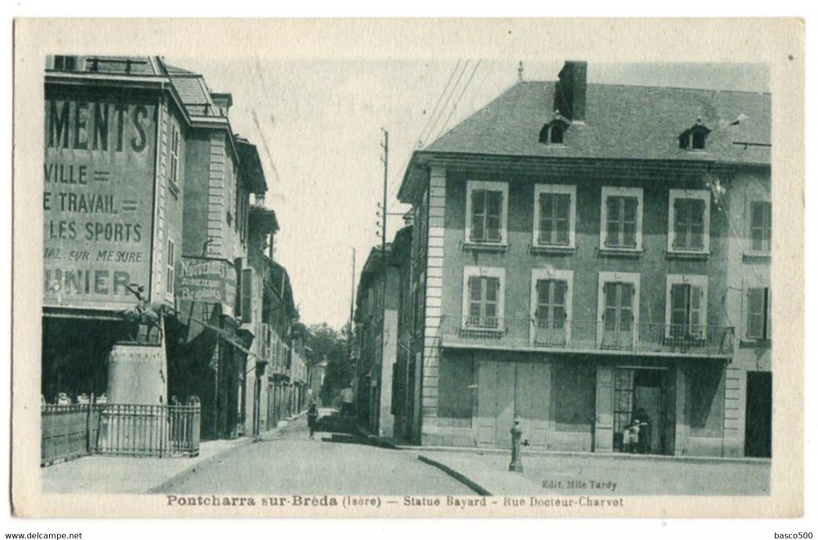 PONTCHARRA Sur BREDA : MAGASIN De NOUVEAUTES Rue Docteur Charvet - Pontcharra