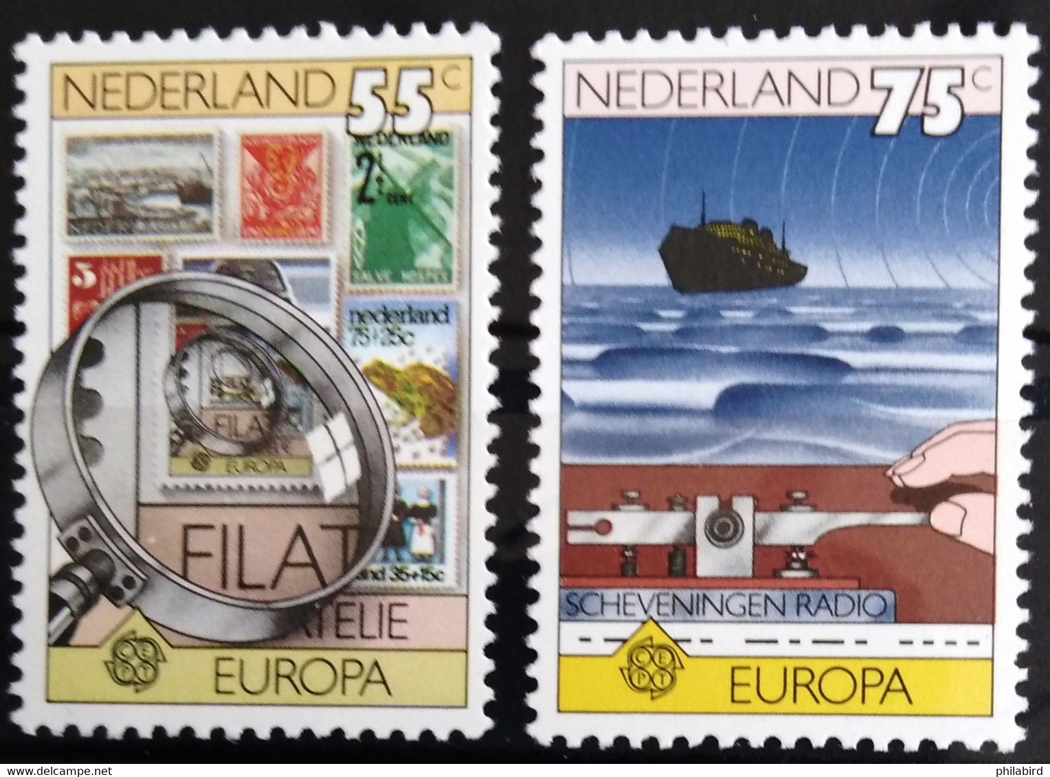 EUROPA 1979 - PAYS-BAS                N° 1111/1112                     NEUF* - 1979