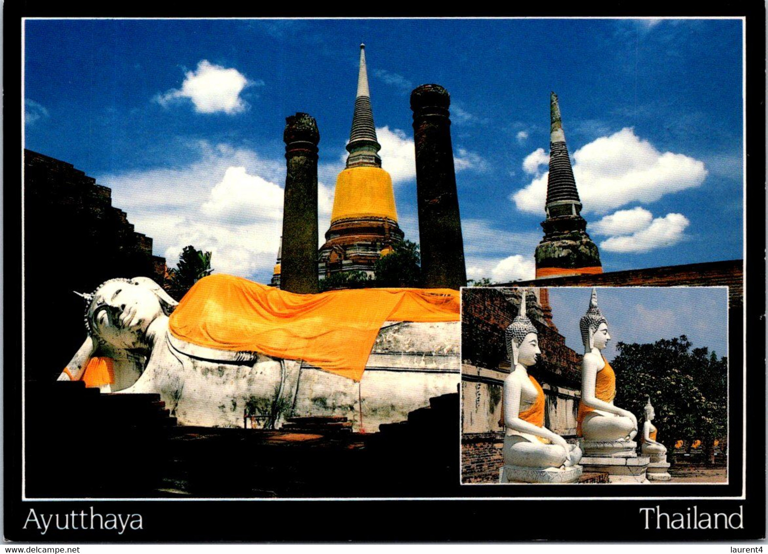 (1 F 12) Thailand - Ayutthaya Temple - Bouddhisme