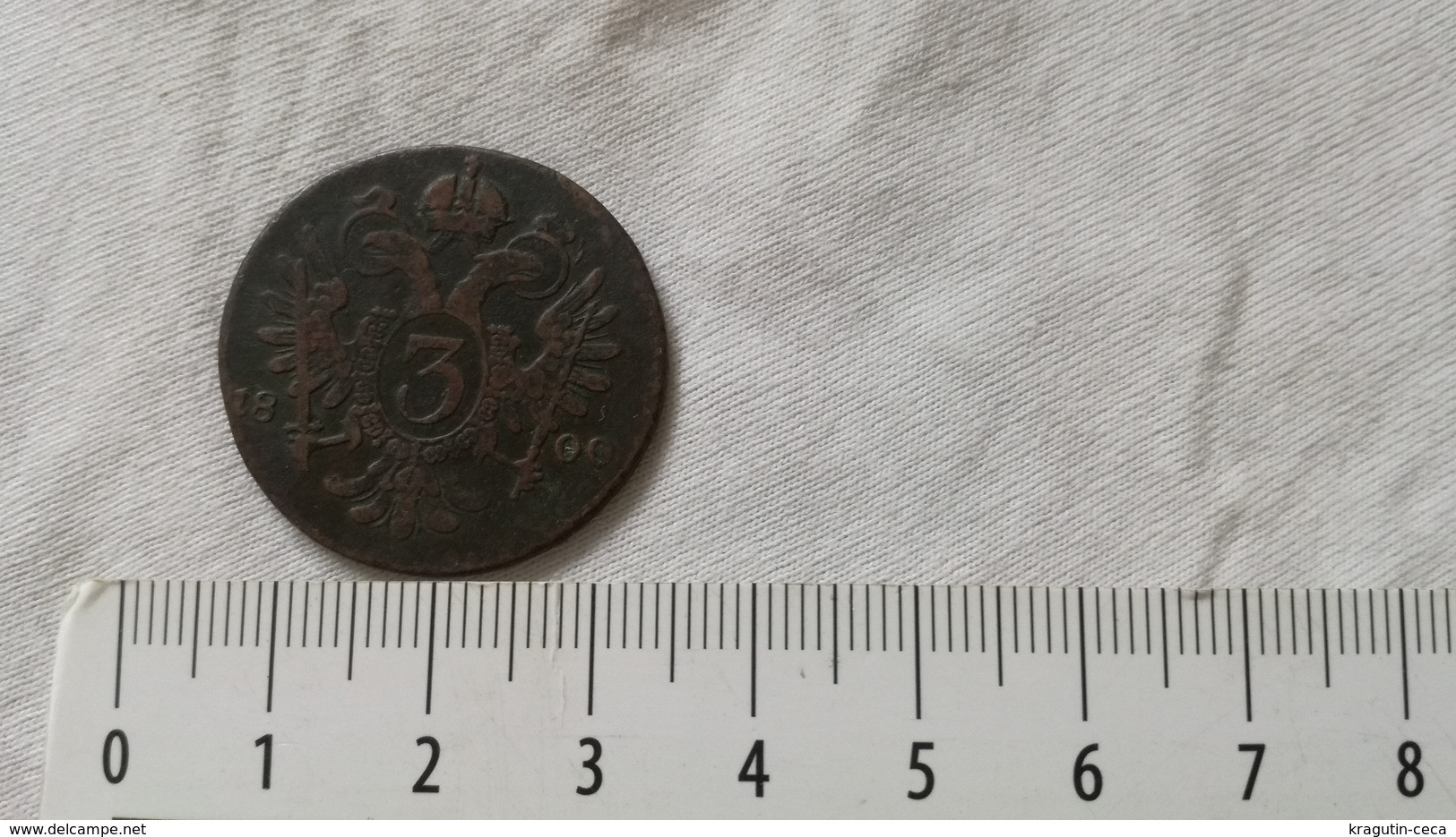 1800 3 KREUZER AUSTRIA HUNGARY COIN MUNZE ÖSTERREICH UNGARN FRANZ II ROM KAI KON  Franz II HABSBURG - Collections