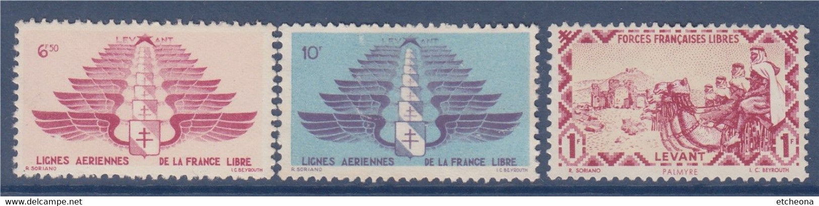 Levant N°44 Neuf Sans Gomme Et Poste Aérienne 5 Neuf, 6 Neuf Sans Gomme - Autres & Non Classés