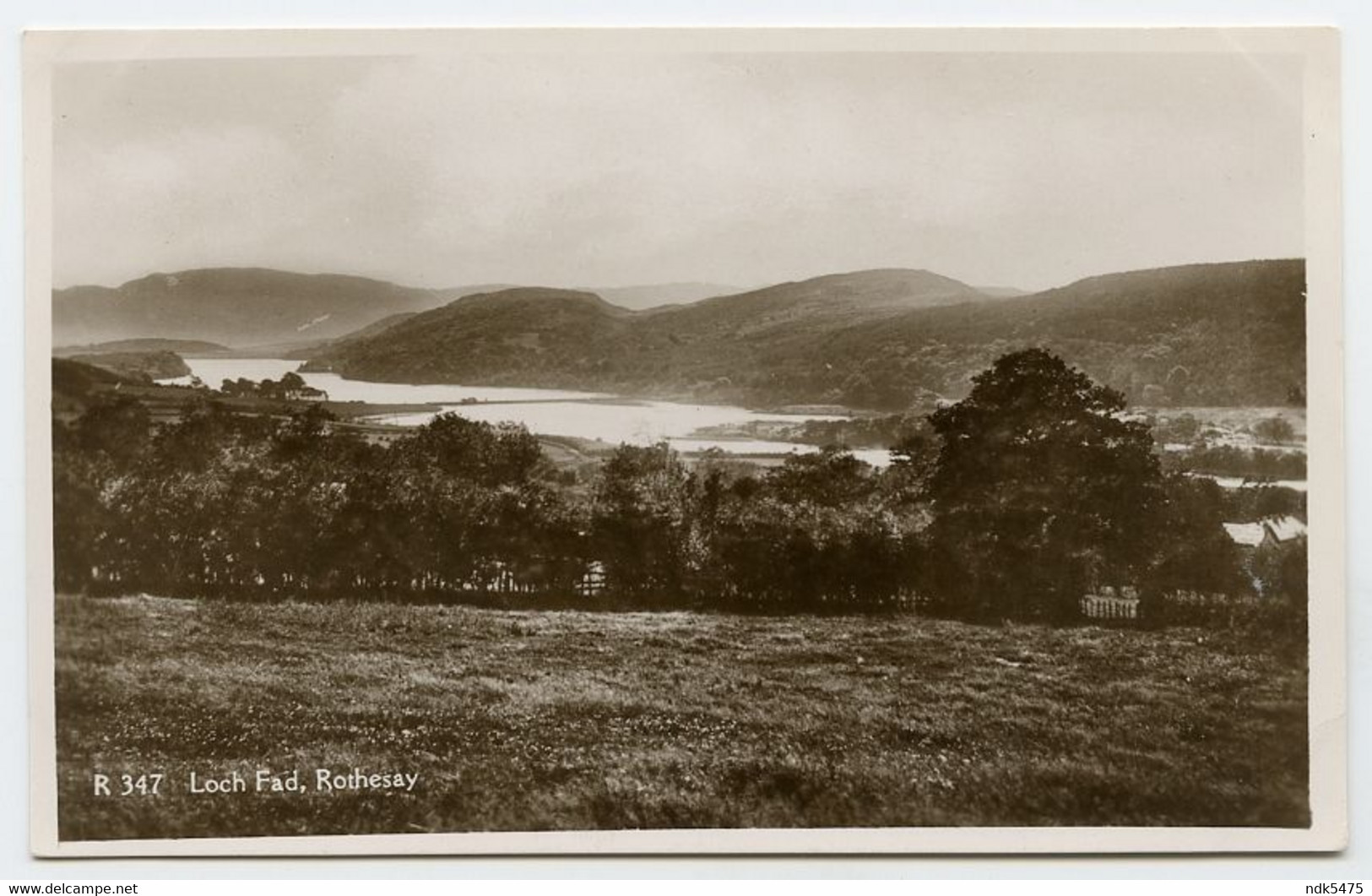 ISLE OF BUTE : ROTHESAY - LOCH FAD - Bute