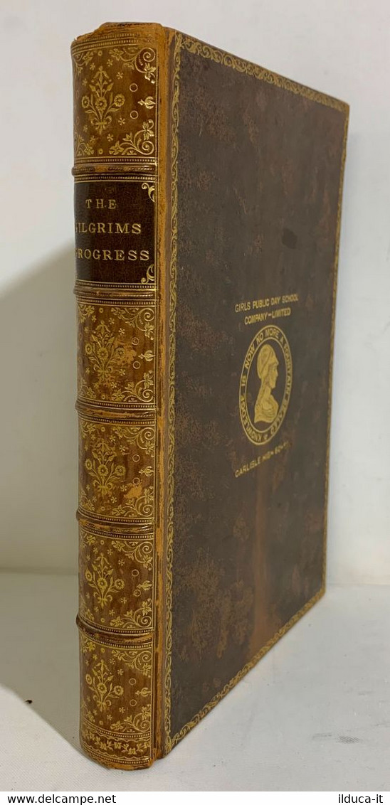 I102685 John Bunyan - The Pilgrims Progress - Carlisle High School 1889 - 1850-1899