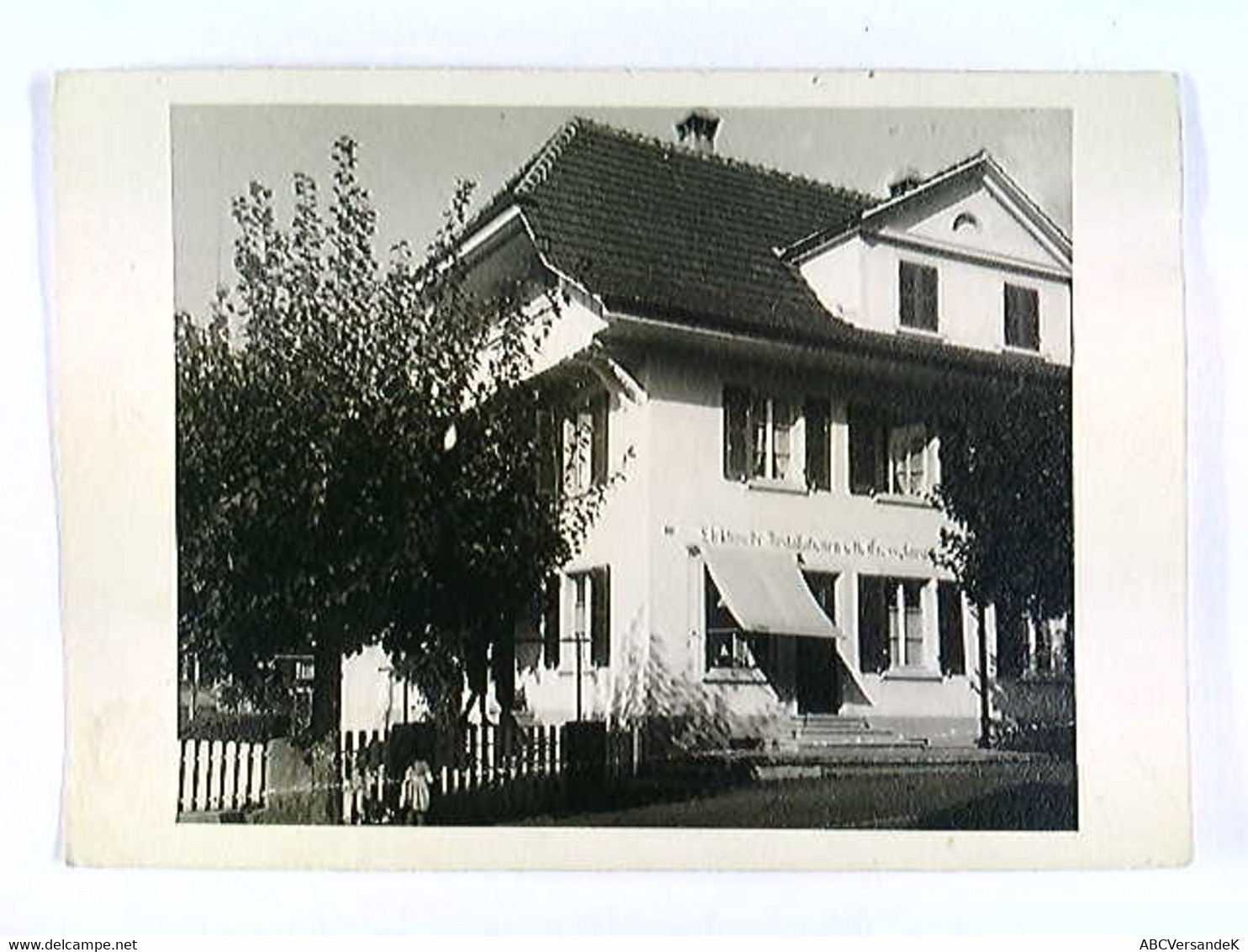 Münsingen?, Elektrische Installationen Otto..., Geschäft, Foto-AK, Ungelaufen, Ca. 1960 - Münsingen