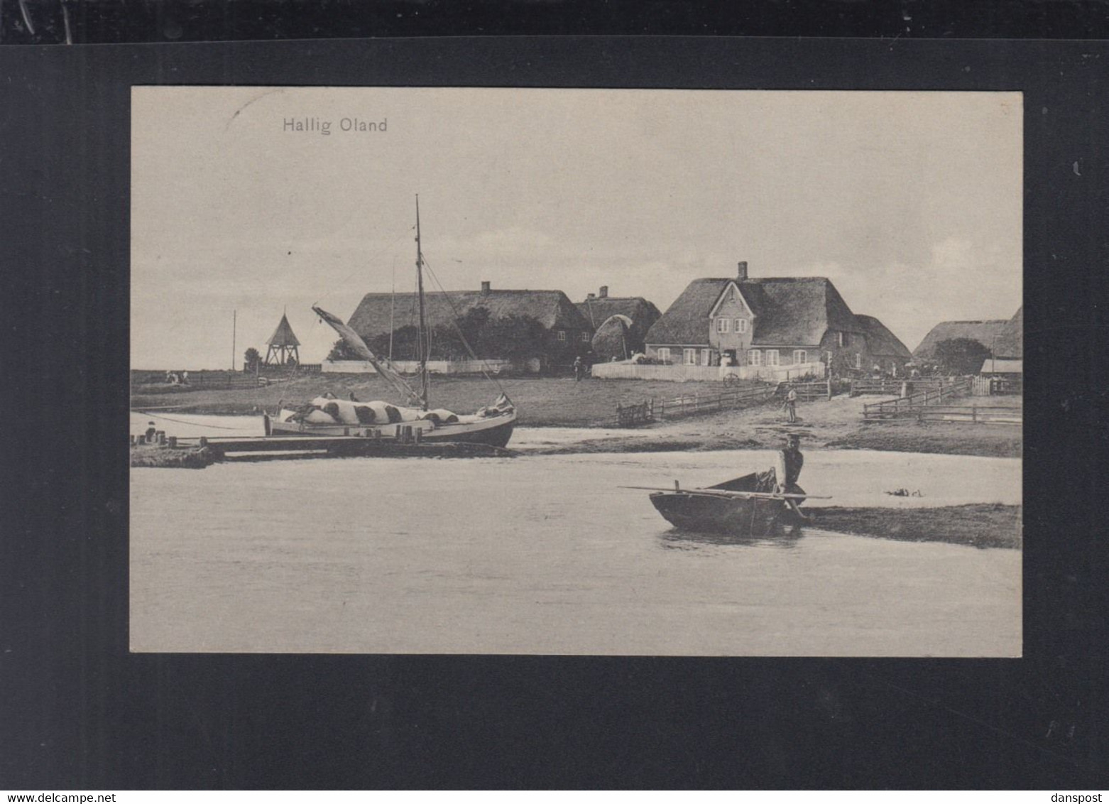 Dt. Reich AK Hallig Oland 1911 - Nordfriesland