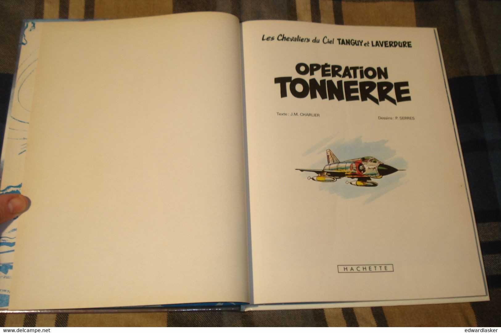 TANGUY Et LAVERDURE 20 : Opération Tonnerre - EO Hachette 1981 - Très Bon état - Tanguy Et Laverdure