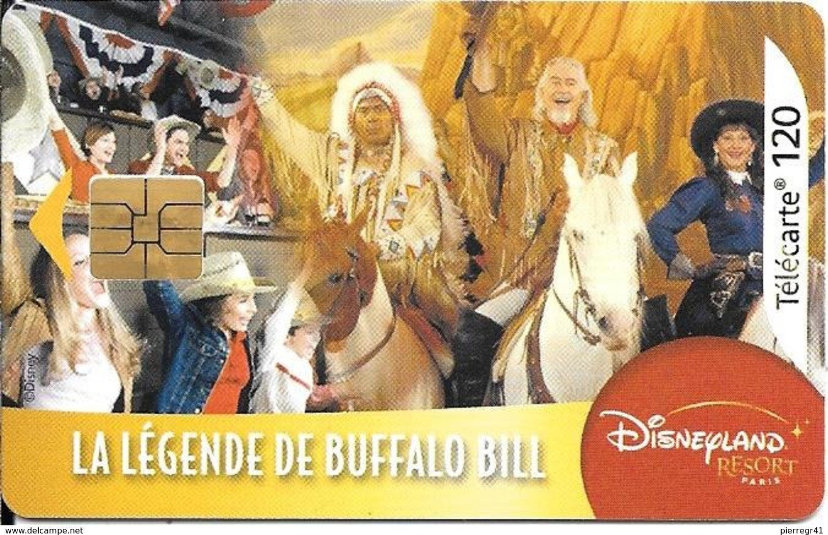 TC-PUBLIC-120U-F1297-SO3-08/03-LA LEGENDE De BUFFALO BILL-UTILISE-TBE - 2003